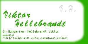 viktor hellebrandt business card